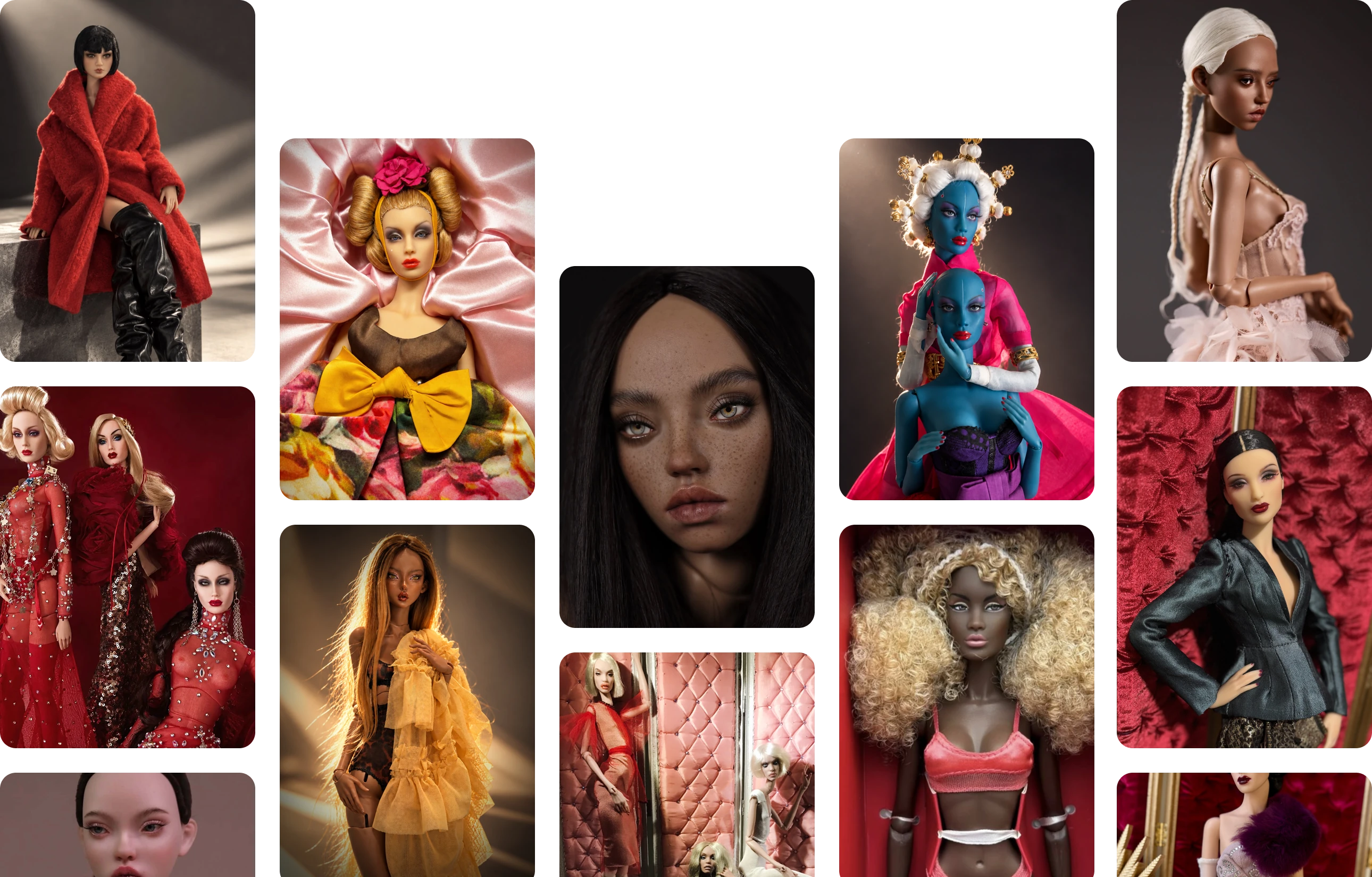 Dolls from the collecting community